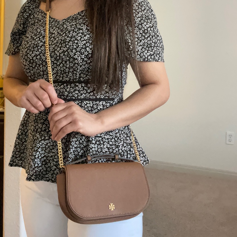 New , Authentic Tory Burch Emerson top handle Crossbody - Picture 13 of 13